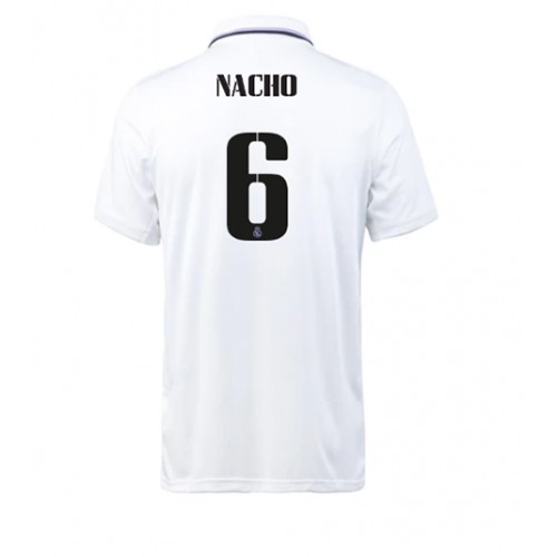 Fotbalové Dres Real Madrid Nacho #6 Domácí 2022-23 Krátký Rukáv